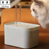 Automatic Cat Water Fountain 1.5L, Quiet, Transparent, US Plug (110V)