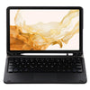 A700B-A Bluetooth Keyboard Leather Case with Pen Slot & Touchpad For Samsung Galaxy Tab S8 11 inch SM-X700 / SM-X706(Black)