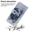 For Realme 13+ Global Coloured Drawing Flip Leather Phone Case(White Wolf)