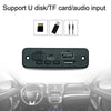 JQ-D102BT With Amplifier Recording Calls MP3 Bluetooth Decoder Board Module(Black)
