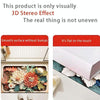 40 x 60cm  3D Oil Painting Diatom Mud Absorbent Floor Mat Non-slip Carpet(Style 01)