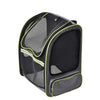 Breathable Pet Backpack Carrier, Green - Cats & Small Dogs