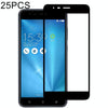 25 PCS Full Glue Full Screen Tempered Glass Film for Asus ZOOM 3 ZE553KL