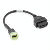For Kawasaki 6 Pin to OBDII Female Motorcycle Connector Cable