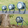 LED Flood Light COB Outdoor Waterproof Spotlight Billboard Lights Garden Lamp, Color: 5W 2 Color Select 1