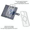 For iPhone 13 Pro ViLi GVS-C Series MagSafe Magnetic RFID Leather Flip Phone Case(Grey)