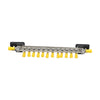 CP-3051 150A 12-48V RV Yacht 12-way Busbar with 14pcs Terminals(Black)