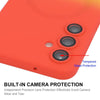 For Samsung Galaxy A16 4G / 5G ENKAY Hat-Prince MagSafe Rainbow Gradient Silicone Phone Case with Lens Film(Dark Blue)