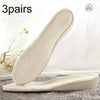 3pairs Winter Velvet Insoles Warm Inner Height Increase Insoles  2.5cm Beige(43)