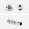 Electroplated Pure Copper Rotating Nozzle 360 ??Degree Fast Rotation 1/4 Quick-Insert Ceramic Spool