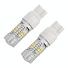 2 PCS 7443-T20-2835 10.5W 780LM 6000K 21 SMD 2835 LEDs Car Brake Light DC 12~24V(White Light)
