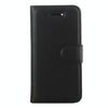 For iPhone 5 & 5s & SE Litchi Texture Horizontal Flip Leather Case with Holder & Card Slots & Wallet(Black)