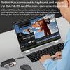 NK-1058 USB-C / Type-C, 8 Pin, USB Interface 6 in 1 Multi-function Adapter(Black)