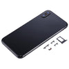 iPhone X Back Cover Black - SIM Tray & Side Keys