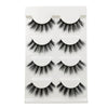 4 Pairs In One Box Handmade Mink False Eyelashes Slender And Long Three-Dimensional Multilayer Eyelashes(G107)