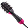2 in 1 Multi-functional Comb Styling Rotating Hot Hair Dryer Straightener Curler AU Plug