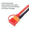 10pcs /Pack XT60 Lithium Battery Plug Protective Cover Plug Dustproof Anti-oxidation Insulation Cover(Red)