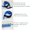 Kids Safety Harness Child Leash Anti Lost Wrist Link Traction Rope Anti Lost Bracelet, Length: 2m(Blue)