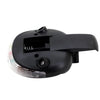 Shell Shape Bicycle Safety Rear Warning Tail Light with 2 Laser Beams and Colorful Lights