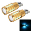 2 PCS T10 2W Constant Current Car Clearance Light with 38 SMD-3014 Lamps, DC 12-16V(Ice Blue Light)