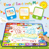 78x78cm Water Doodle Mat Writing Board Mat Magic Pen For Kids, Spec: Set 4