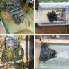 Turtle Basking Platform & Cave - Small | Resin Aquarium Decor