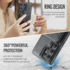 For Samsung Galaxy S25 Ultra 5G DG.MING K1 MagSafe Detachable Wallet RFID Back Cover Phone Case(Black)