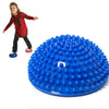 Hemisphere Balance Stepping Stones Durian Spiky Massage Ball Sensory Integration Indoor Outdoor Games Toys for Kids Children(Blue)