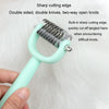 Histotree 5-in-1 Cat Grooming Kit (Green) - Comb, Brush & Clipper Set