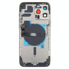 iPhone 13 Pro Max Black Battery Back Cover with Keys & Wireless Charging