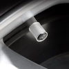 4pcs /Set Zinc Alloy Car Tire Modified Valve Cap(Silver)