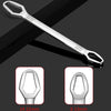 Multi-Function Plum Wrench Open Adjustment Double-Headed Self-Tightening Wrench(Black)