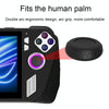 For ASUS ROG Ally Game Console Silicone Protective Cover + Button Cap Set Pocket Gaming Accessories(Black)