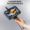 T27 5 inch IPS Color Screen 8mm Single Camera Handheld Hard Cable HD Industrial Endoscope, Length:5m(Orange Black)