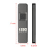 256GB NK-828 8 Pin + USB 2 in 1 Zinc Alloy U Disk with Fingerprint Unlock