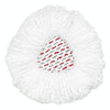 For Vileda / O-Cedar EasyWring Spin Mop Replacement Pad Microfiber Rag(White)