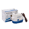 750GPH-24V Blue  Automatic Bilge Pump Submersible Water Electric Pump For Yacht Marine Boat