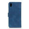 For Alcatel 1B 2020 /Alcatel 1A 2020 Retro Texture PU + TPU Horizontal Flip Leather Case with Holder & Card Slots & Wallet(Blue)