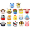 Kids 3D Animal Velvet Backpacks Children Cartoon Kindergarten Toys Gifts School Bags(Hippo)