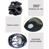 3W 240LM USB Solar Energy Motorcycle / Bicycle Front Light (White)