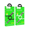 hoco U136 USB-C / Type-C to 8 Pin Prize PD Charging Data Cable, Length:1.2m(Black)