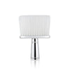 P6424 Hairdresser Sweeping Hair Brushes Hairdressing Nylon Soft Cleaning Brushes Home Hair Salons Shaving Broken Hair Brushes(Silver)