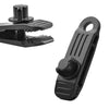 10pcs /Set Outdoor Camping Canopy Windproof Clip Tent Additional Pull Point Plastic Clip Rainproof Tarp Fixing Clip, Color: B Clip + Hook