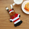 Christmas Knife And Fork Cover Christmas Decorations(Elk)
