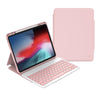 For iPad 10.2 2021 / Air 2019 WiWU Skin Feel Magnetic Detachable Keyboard Tablet Case(Pink)