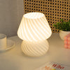 PJ-104 5W Mushroom Glass Bedroom Bedside Table Decoration Table Lamp, CN Plug, Specification Remote Control + Tmall Elf Bulb