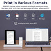 A41 203DPI Portable Tattoo Printer Office Study Bluetooth HD Thermal Printer(Black)