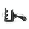 2 PCS SMCP-380 General Riding Cup Rack Motorcycle Bicycle Cup Holder(Rearview Mirror Installation)