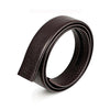 Men Casual Cow Leather Belt Waistband, Length: 130cm(Brown)