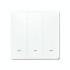 3 Buttons Intelligent Switch Smart Wall Switch (White)
